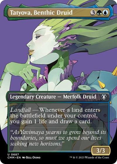 Tatyova, Benthic Druid - Foil