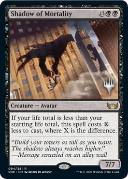 Shadow of Mortality - Foil