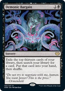 Demonic Bargain - Foil