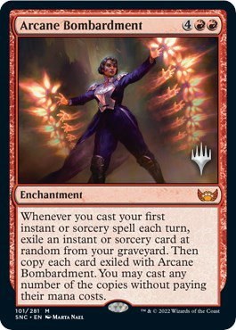 Arcane Bombardment - Foil