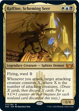 Raffine, Scheming Seer - Foil