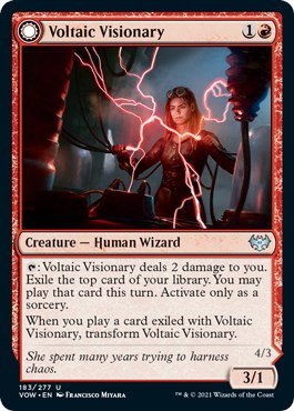 Voltaic Visionary - Foil