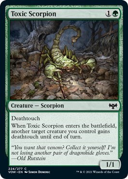 Toxic Scorpion - Foil