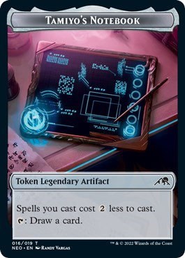 Tamiyo's Notebook Token - Normal Tamiyo S Notebook Token