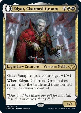 Edgar, Charmed Groom - Foil