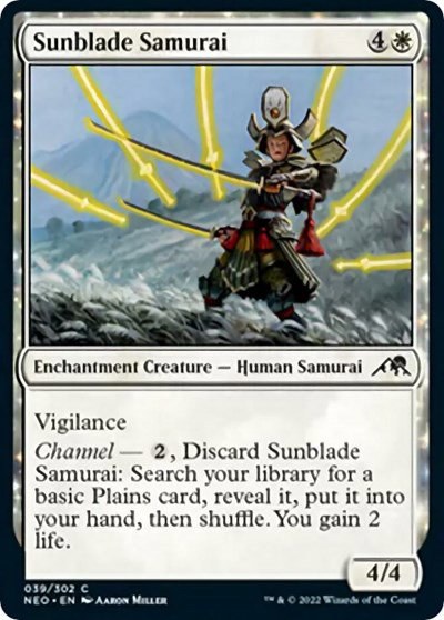 Sunblade Samurai - Foil