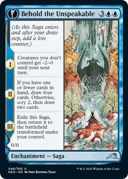 Behold the Unspeakable - Foil