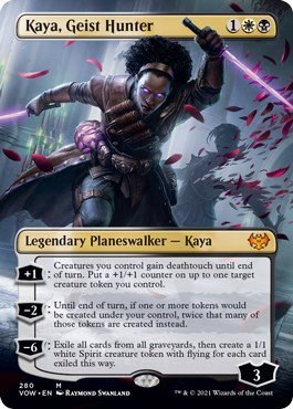 Kaya, Geist Hunter - Foil