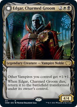 Edgar, Charmed Groom - Foil
