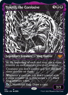 Toxrill, the Corrosive - Foil