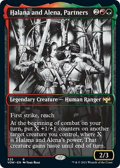 Halana and Alena, Partners - Foil
