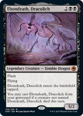 Ebondeath, Dracolich - Foil