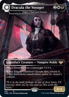 Dracula the Voyager - Edgar, Charmed Groom - Foil