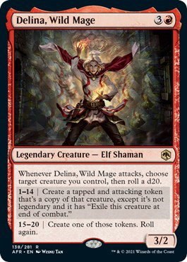 Delina, Wild Mage - Foil