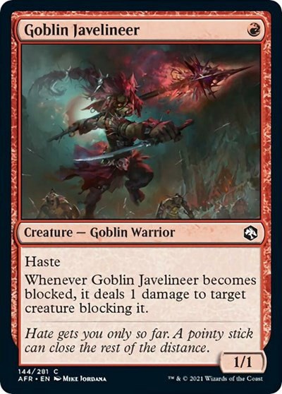Goblin Javelineer - Foil