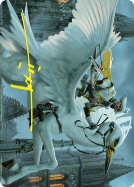 Gryff Rider Art Card - Gold Stamped Signature