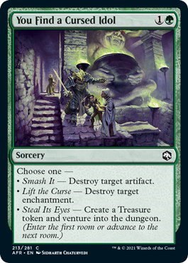 You Find a Cursed Idol - Foil