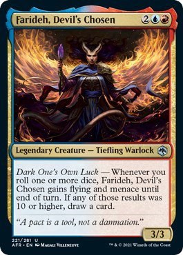 Farideh, Devil's Chosen - Foil