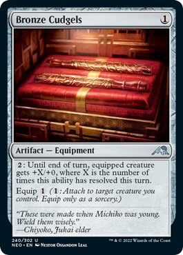 Bronze Cudgels - Foil