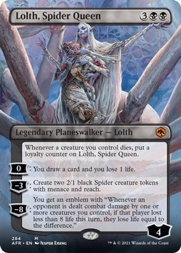 Lolth, Spider Queen - Foil