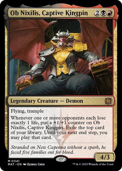 Ob Nixilis, Captive Kingpin - Foil