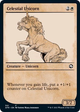 Celestial Unicorn - Foil