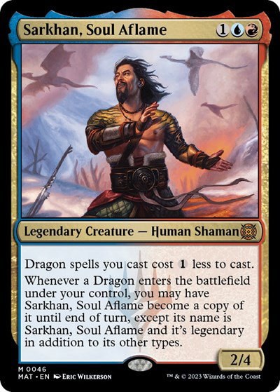 Sarkhan, Soul Aflame - Foil