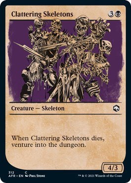 Clattering Skeletons