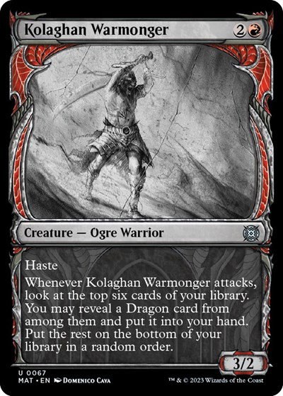 Kolaghan Warmonger - Foil