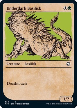 Underdark Basilisk - Foil