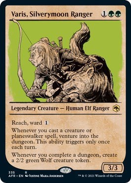 Varis, Silverymoon Ranger - Foil