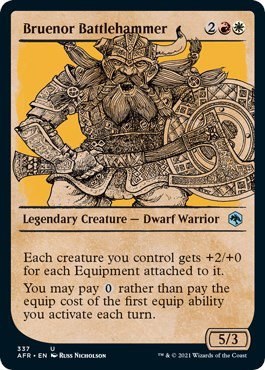 Bruenor Battlehammer - Foil