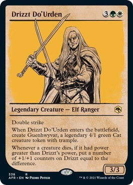 Drizzt Do'Urden - Foil