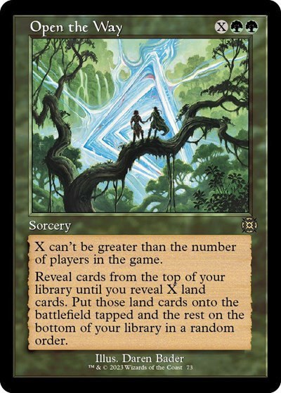 Open the Way - Foil