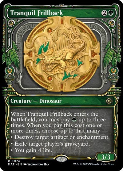 Tranquil Frillback - Foil