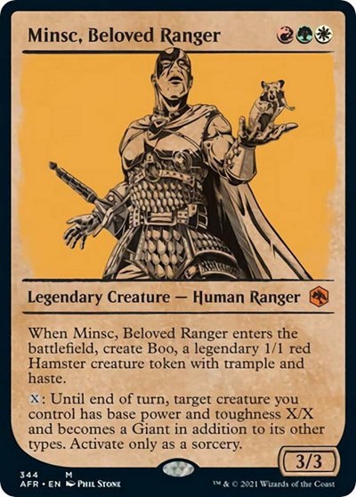 Minsc, Beloved Ranger - Foil