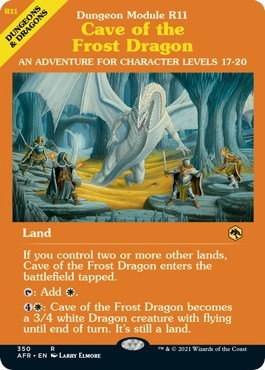 Cave of the Frost Dragon - Foil