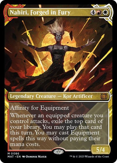 Nahiri, Forged in Fury - Foil