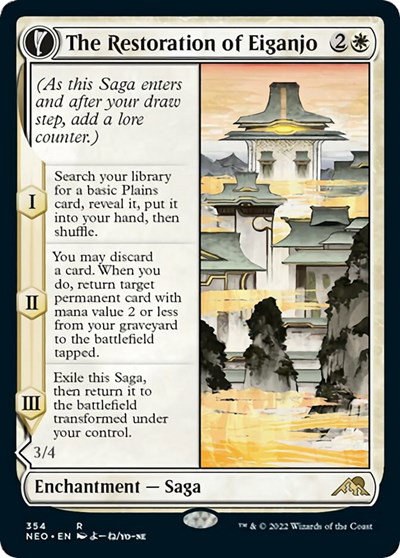 The Restoration of Eiganjo - Foil