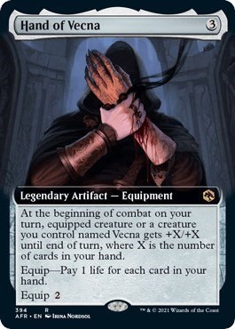 Hand of Vecna - Foil