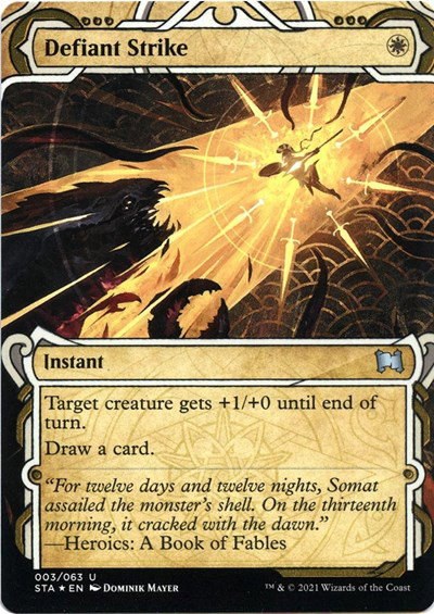 Defiant Strike - Foil Etched