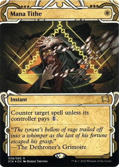 Mana Tithe - Foil Etched