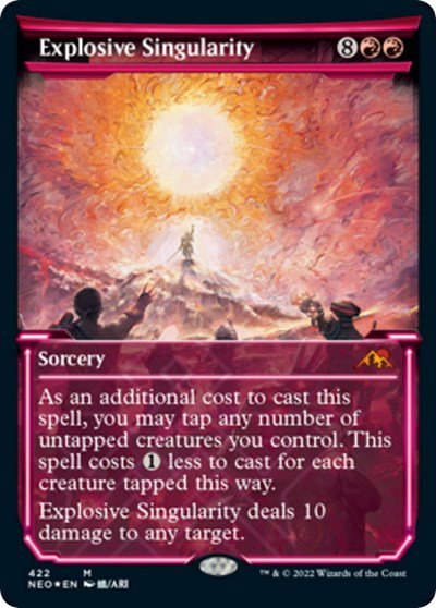 Explosive Singularity