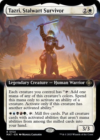 Tazri, Stalwart Survivor - Foil