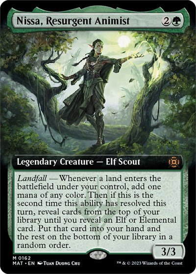 Nissa, Resurgent Animist - Foil
