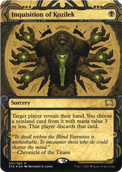 Inquisition of Kozilek - Foil Etched