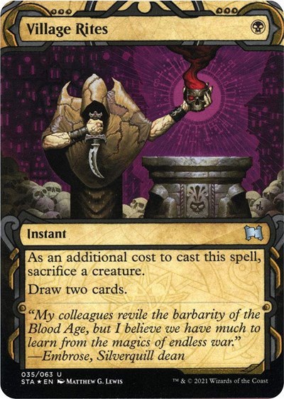 Village Rites - Foil Etched
