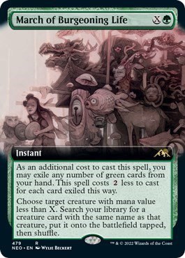 March of Burgeoning Life - Foil