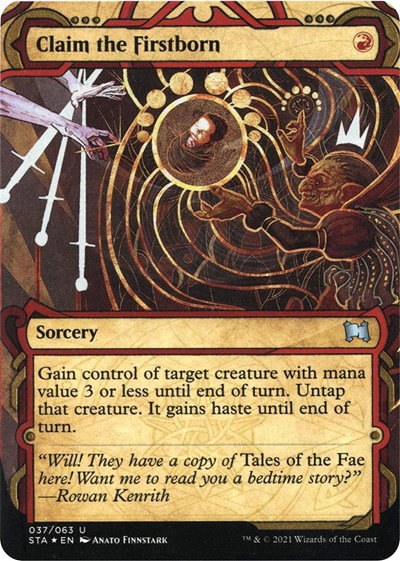 Claim the Firstborn - Foil Etched