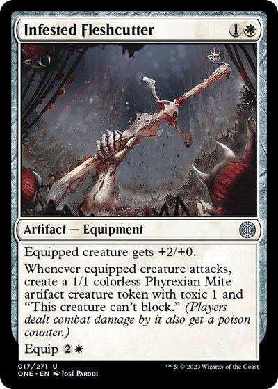 Infested Fleshcutter - Foil